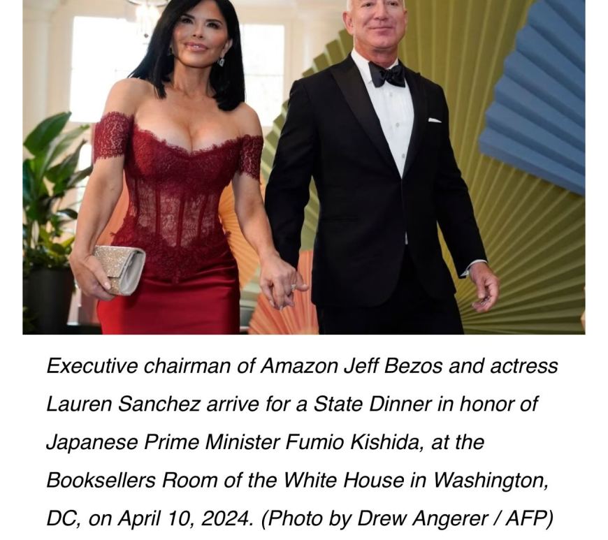 Lauren Sánchez at President Trump’s 2025 inauguration, wearing a bold all-white outfit with a lace top and blazer, drawing both admiration and criticism online.