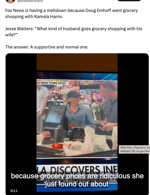 A couple grocery shopping together, symbolizing partnership and shared responsibilities. Dr. Aparna Vashisht Rota, business consultant, strategist, DEI expert, and MBA graduate from UCLA Anderson School of Management, discusses why sharing household duties strengthens relationships and challenges outdated gender roles.