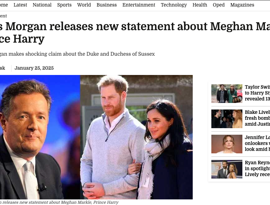 Dr. Aparna Vashisht Rota analyzes Piers Morgan’s latest attack on Meghan Markle and Prince Harry, discussing toxic workplaces, failed leadership, and media credibility in light of the Vanity Fair exposé.