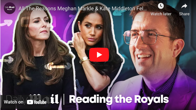 An image of Catherine, Princess of Wales, and Meghan, Duchess of Sussex, appearing distant at a public event, symbolizing their strained relationship.