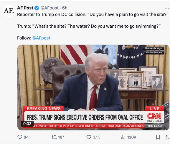 ## Political Discourse Heats Up Following DCA Aviation Incident
In the wake of a recent aviation incident near Washington DC's Reagan National Airport (DCA), political discourse has intensified around issues of transportation safety, leadership accountability, and federal policy. The incident has sparked heated debate about aviation safety protocols and administrative oversight, while highlighting stark differences in how political figures approach crisis response.
### Competing Narratives Emerge
Former President Trump has made several public statements attributing the incident to multiple factors, including DEI (Diversity, Equity & Inclusion) policies, the current administration, and previous administrative decisions. These claims, made without supporting evidence according to observers, have drawn sharp criticism from various quarters.
Senator Raphael Warnock emerged as one of the most vocal critics of this response, characterizing it as "shameful" and "dangerous," particularly given the timing of such statements while families were still being notified. "That he would use this moment to advance his agenda of attacking DEI and Democrats speaks volumes," Warnock stated in a recent interview.
### Policy Context and Administrative Changes
The incident has drawn attention to several relevant administrative and policy changes in federal aviation:
- Recent changes to the Aviation Safety Committee
- The departure of the FAA administrator
- Staffing levels among air traffic controllers
- Implementation and subsequent changes to federal hiring policies
### Media Coverage and Political Messaging
The incident has also sparked discussion about asymmetry in media coverage of political responses to crises. Some commentators, including Brian Tyler Cohen, have called for a shift in Democratic messaging strategy. Rather than discussing how Democrats "should" message about issues, they argue for more direct communication about specific policy decisions and their consequences.
### Broader Political Implications
The discourse surrounding this incident has expanded beyond aviation safety to touch on broader themes of political accountability and leadership. Questions have been raised about responsibility during crises, the role of federal oversight in transportation safety, and the impact of administrative decisions on public safety infrastructure.
### Looking Forward
As investigations into the incident continue, the political discourse shows no signs of cooling. The event has become a flashpoint for debates about federal administration, safety protocols, and crisis response, while highlighting fundamental differences in how political leaders approach both policy and public communication during critical moments.
---
*Note: This summary reflects ongoing discussions of recent events. Readers are encouraged to consult official sources for the most current information about the incident and subsequent investigations.