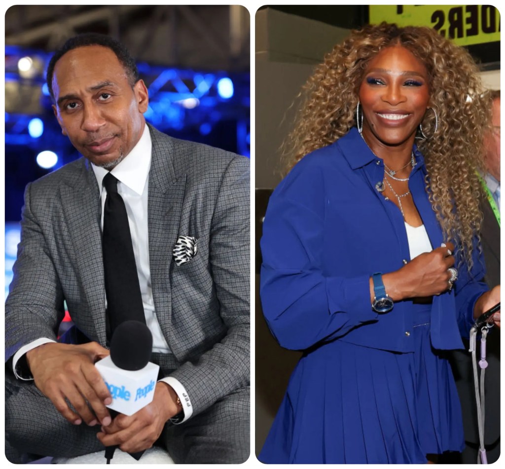 Serena Williams performs the Crip Walk during Kendrick Lamar's Super Bowl LIX halftime show.