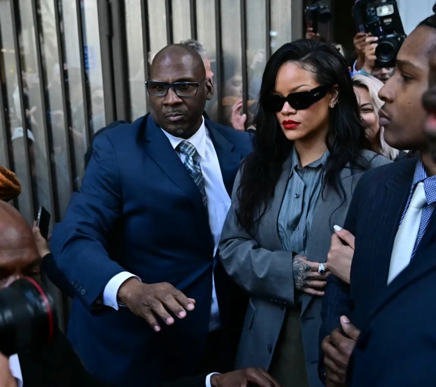A$AP Rocky embraces Rihanna in court after being found not guilty in his high-profile assault trial. Rihanna appears emotional as she holds onto him tightly.