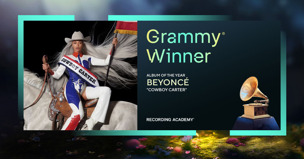 Beyoncé made history at the 2025 Grammy Awards by winning Album of the Year for *Cowboy Carter*, becoming the first Black woman this century to achieve this milestone. Her victory was celebrated widely, with fans and media outlets highlighting her emotional reaction and powerful acceptance speech, where she addressed the limitations of genre and encouraged artists to follow their passions. Additionally, Beyoncé won Best Country Album for *Cowboy Carter*, further solidifying her versatility and impact. The night also featured memorable moments, such as her dancing to Kendrick Lamar’s “Not Like Us” during his Record of the Year win. Fans and critics alike praised her groundbreaking achievements and enduring influence in music.