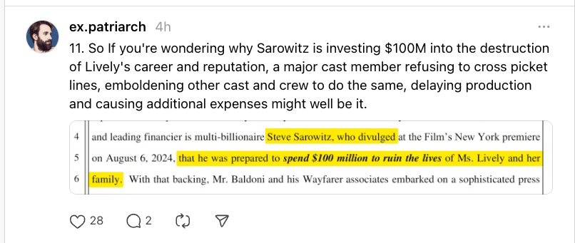 The legal battle between Blake Lively and Justin Baldoni has intensified, with recent developments shedding light on allegations of workplace harassment, coercion during the Writers Guild of America (WGA) strike, and a targeted smear campaign. Notably, Wayfarer Studios' own legal filings have revealed actions that contradict their earlier statements, suggesting that the studio pressured cast and crew to work during the strike.

Key Developments:

Allegations of Coercion During WGA Strike:

On June 5, 2023, crew members received messages inquiring if they were willing to work "under any circumstances." The majority declined, leading to a temporary shutdown of production.
By June 15, 2023, the WGA determined that "It Ends With Us" was not exempt from the strike due to Sony's co-financing. Despite this ruling, Wayfarer Studios continued filming for an additional 12 days, adjusting the schedule to accommodate Blake Lively's absence after she refused to cross the picket lines.
Alleged Smear Campaign Against Blake Lively:

Lively's lawsuit accuses Baldoni and his PR team of orchestrating a smear campaign, utilizing "astroturfing" tactics to disseminate negative narratives about her online.
Text messages included in the filing suggest that Baldoni's PR team discussed plans to "bury" Lively's reputation, indicating a deliberate effort to damage her public image.
Legal Counteractions:

In response to Lively's allegations, Baldoni has filed lawsuits against Lively, her husband Ryan Reynolds, and the New York Times, alleging defamation and extortion.
Lively's legal team has moved to dismiss Baldoni's claims, characterizing them as retaliatory actions against a woman who spoke out about harassment.
Expert Analysis:

Dr. Aparna Vashisht Rota, a business strategist and DEI expert, emphasizes that this case highlights broader issues of workplace harassment, labor coercion, and the abuse of power dynamics within high-profile industries. She notes that the revelations from Wayfarer Studios' own filings underscore the systemic challenges faced by individuals who stand up against unethical practices.

Conclusion:

The unfolding legal dispute between Blake Lively and Justin Baldoni serves as a critical examination of workplace ethics, labor rights, and the complexities of reputation management in the entertainment industry. As the case progresses, it underscores the importance of transparency, accountability, and the protection of individuals who voice concerns about misconduct.