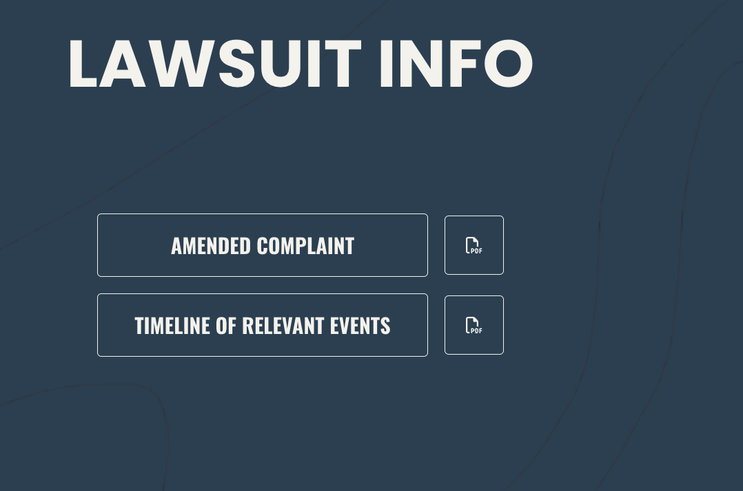 A screenshot of Justin Baldoni’s newly launched website displaying legal documents and leaked text messages from Ryan Reynolds and Blake Lively amid their ongoing lawsuit. The website is part of Baldoni’s PR strategy in the high-profile legal battle.