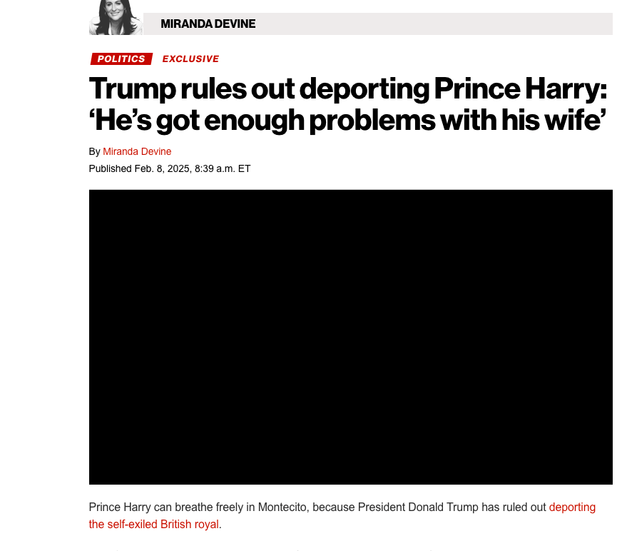 Media Scrutiny, Meghan Markle, and the Pandora’s Box of Trump’s Immigration Remarks