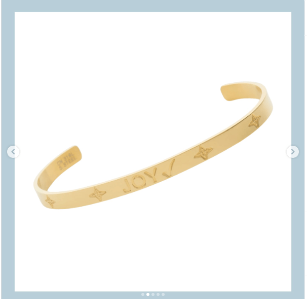 Meghan Markle wearing a Valencia Key bracelet, leading to an 11,000% increase in sales.