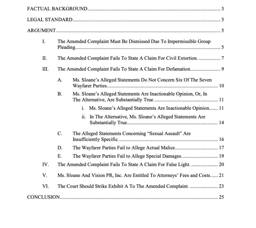 This motion is a strong example of how defamation lawsuits are often used as legal weapons rather than genuine attempts to correct false information. If successful, it could deter other public figures from trying to use the courts to silence criticism. Baldoni has built his brand on social advocacy and feminism, but this case suggests his approach to handling real-life allegations doesn’t align with the public persona he has crafted. If the lawsuit falls apart, it could deal a significant blow to his credibility—not just legally, but in the court of public opinion.